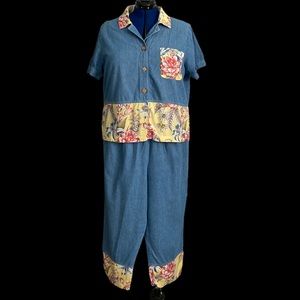 TY Original Wear 2 piece pant set 16W